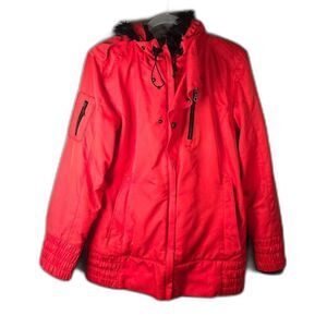 Obermeyer Women's Red Eden Jacket Snoboard Ski Winter Size 10